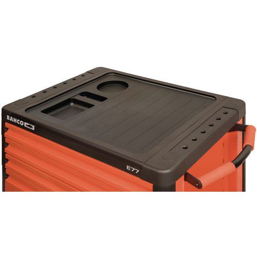 Bahco - Plateau Composite pour Servante de Rangement HUB 1477K - Noir - 45x508x547mm - Durable et Organisé