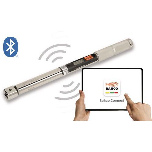 Bahco - Clé dynamométrique électronique Bluetooth 7-135Nm - Précision et Connectivité - Outil Professionnel