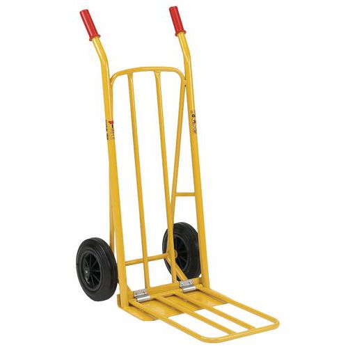 Diable Acier Capacité 200 Kg Double Pelle 160/520 Mm