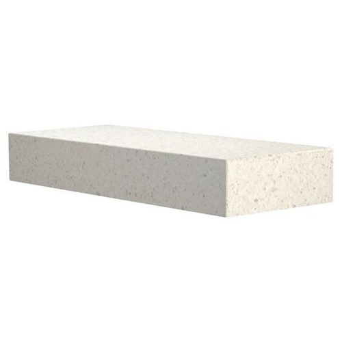 Bloc marche Solal 100x40x15 cm Béton Blanc - 168 kg - Voirie Durable et Robuste