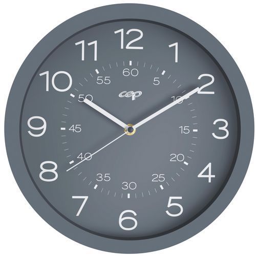 Horloge Analogique Riviera 820 Minéral Gris Orage- Cep