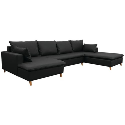 Ensemble Canapé Milaré + Méridie. Longue À Drte Enduit Pvc Nr