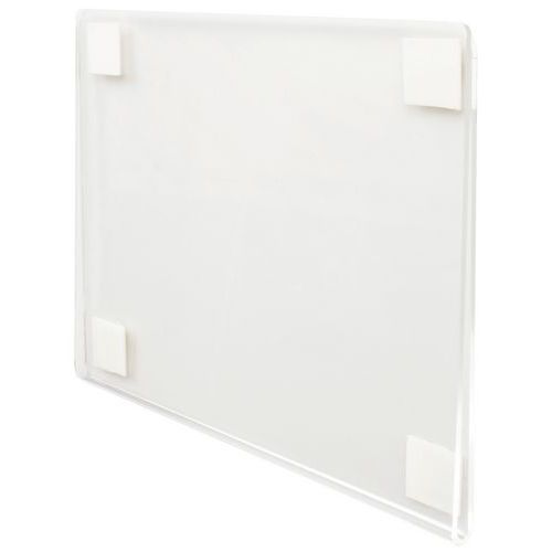 Porte-affiche Crystal Adhésif Permanent A4 - Tarifold