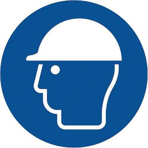 Ergomat - Adhésif Marquage Sol M014 Rond ø81cm - 2 Pièces - Rigide & Durable - Lean Management