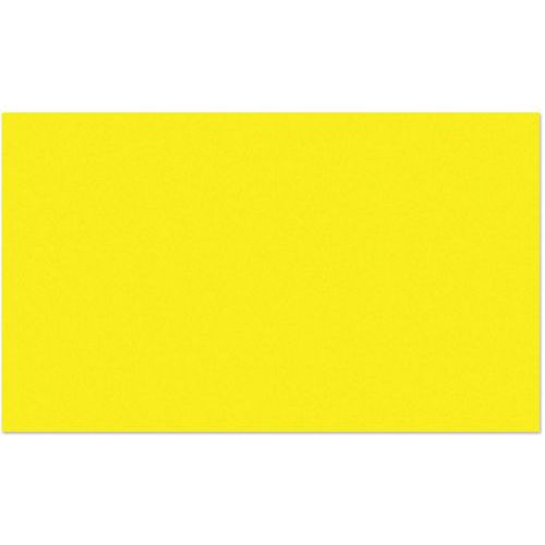 Ergomat - Adhésif Marquage au Sol LeanStripe Jaune 10x20cm - Lot de 10 pièces - Vinyle Durable