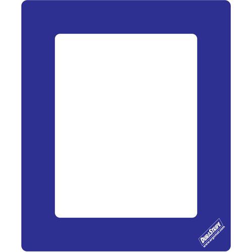 Ergomat - Protection pour étiquette marquage au sol DuraStripe - Bleu - 24,8x31cm - 15 pièces - Montage sans outils