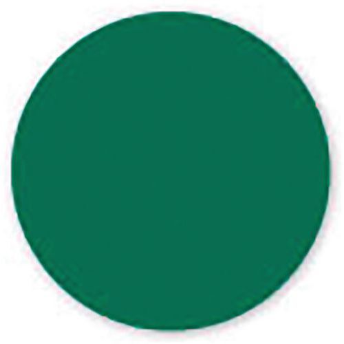 Ergomat - Ronds adhésifs de marquage au sol Vert 9cm - Lot de 20 pièces - PVC résistant et durable