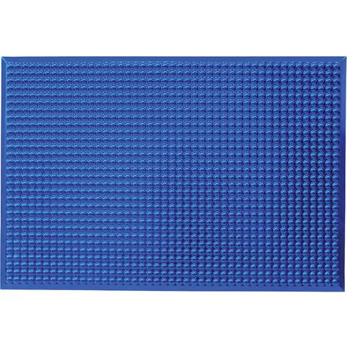 Ergomat - Tapis antifatigue Infinity à bulles - Bleu 60x60 cm - Polyuréthane, antidérapant, antistatique, résistant huiles et acides