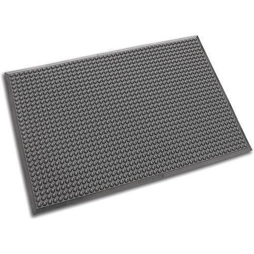 Ergomat - Tapis antifatigue à bulles - Noir 60x210 cm - Polyuréthane, antidérapant, antistatique, résistant huiles et acides