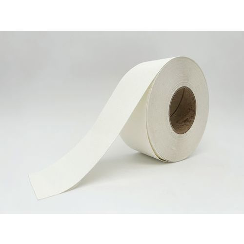 Ergomat - Ruban adhésif de marquage au sol Blanc - 7,5cm x 15m - Vinyle résistant - Lean Management