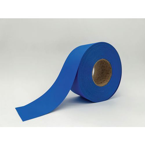 Ergomat - Ruban Adhésif Marquage au Sol LeanStripe - Bleu Clair 5cmx30m - Vinyle Durable - Gestion Lean