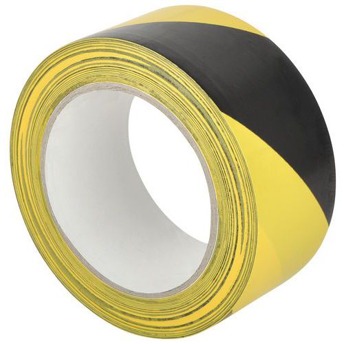 Identification Marquage Sols 33mx 50mm - Jaune Noir