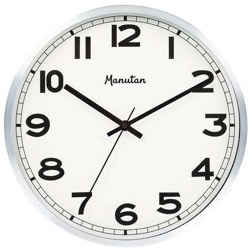 Horloge Analogique Murale À Quartz Ø 30 Cm - Anthracite