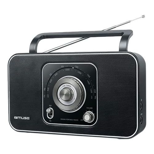 Muse - Radio portable M069R Stéréo - 26.9x15.3x8.2 cm - 840g - Son Clair et Puissant