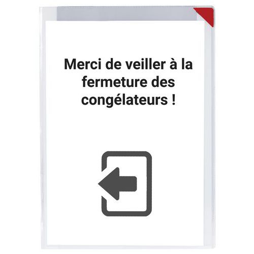 Pochette D'affichage Kang Easy Clic Subzero - A4 -tarifold