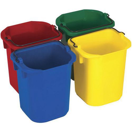 Seaux avec code couleur - 5L - Rubbermaid Seaux avec code couleur - 5L - Rubbermaid