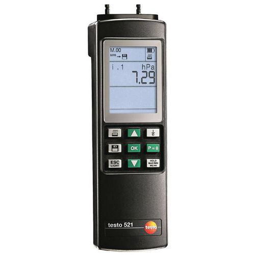 Testo 521-2 Manomètre Différentiel Précision 01%