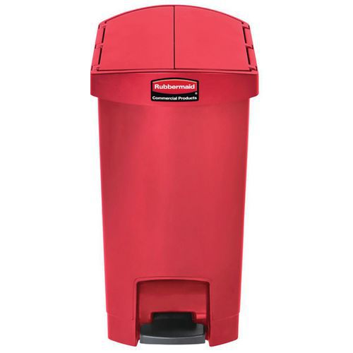 Poubelle en plastique STEP ON - 30L - Rouge - Rubbermaid Poubelle en plastique STEP ON - 30L - Rouge - Rubbermaid