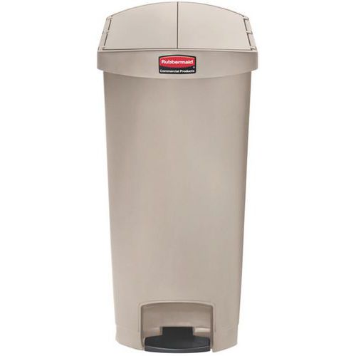 Poubelle en plastique STEP ON - 68L - Beige - Rubbermaid Poubelle en plastique STEP ON - 68L - Beige - Rubbermaid