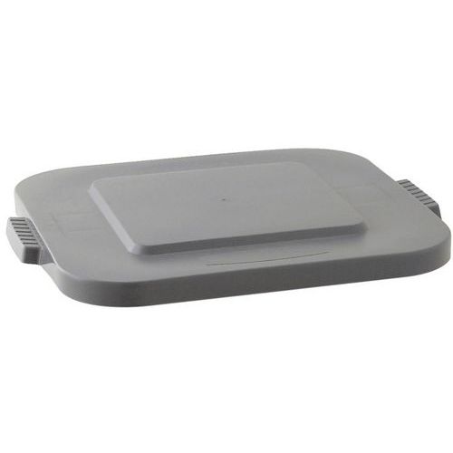 Couvercle carré pour conteneur 152L - Gris - Rubbermaid Couvercle carré pour conteneur 152L - Gris - Rubbermaid