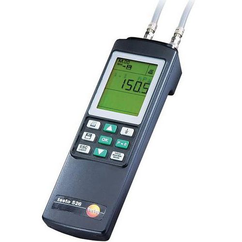 Testo 526-2 Manomètre Différentiel Très Précis