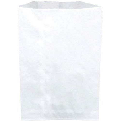 Sac à Croissant Kraft Blanc Non Imprimé - Pour 1 Croissant