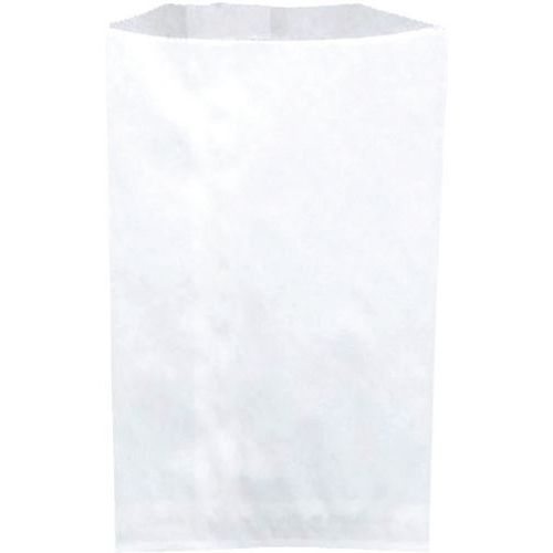 Sac à Croissant Kraft Blanc Non Imprimé - Pour 3 Croissants