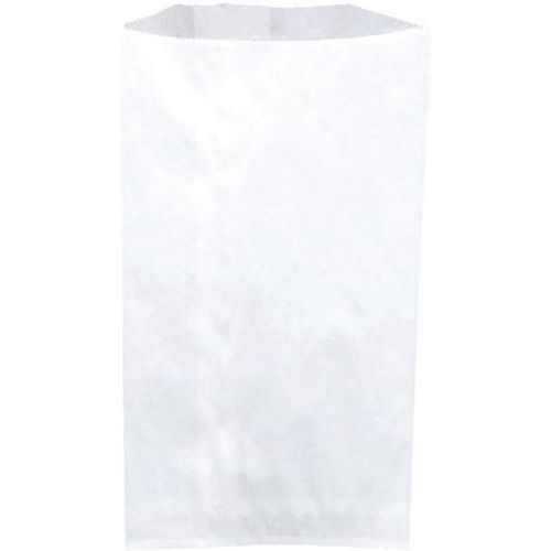 Sac à Croissant Kraft Blanc Non Imprimé - Pour 4 Croissants