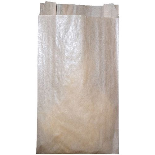 Sac à Croissant Kraft Brun Non Imprimé Format Brioche