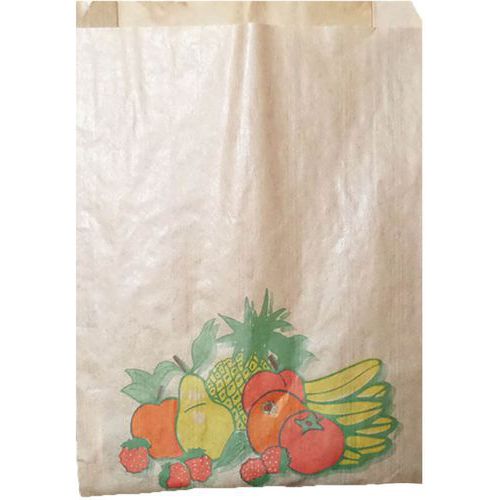 Sac à Fruit Et Legume Kraft Alios 40 Grs Imprimé - 2 Kgs