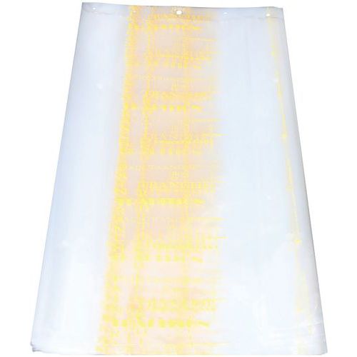 Sac à Pain Tranché Gaine Transparente Imprimé Beige