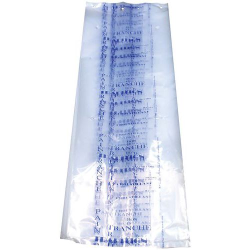 Sac à Pain Tranché Gaine Transparente Imprimé Bleu