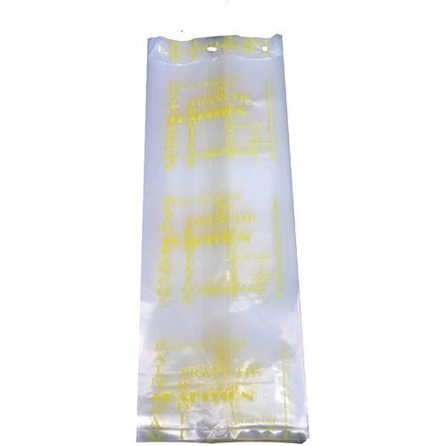 Sac à Pain Tranché Gaine Transparente Imprimé Jaune