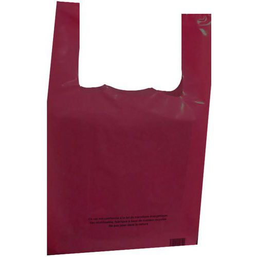 Sac Bretelle - Gaine Bordeaux 50Âµ - 260/120x450mm