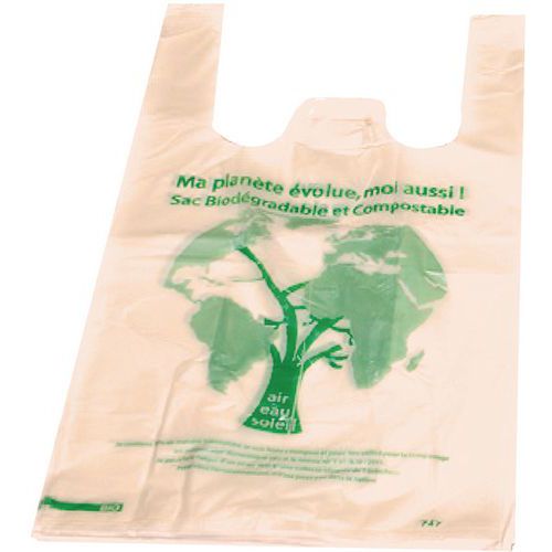 Sac Bretelle - Gaine Naturel Biosourcé - 260/120x450mm