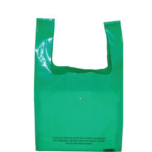 Sac Bretelle - Gaine Vert 50Âµ - 300/140x540mm