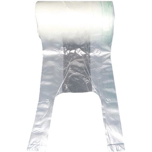 Sac Bretelle Transparent En Rouleaux - 230/120x500mm