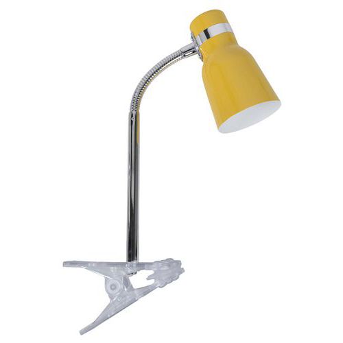Spot à Pince Joey En Métal Peinture Brillante Jaune Corep
