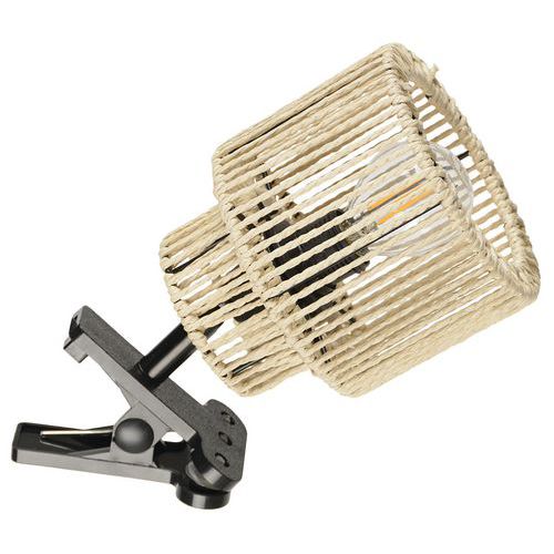 Spot à Pince Métal Cancun H23 Cm Naturel Corep