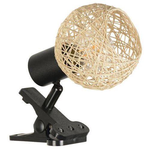 Spot à Pince Métal Malya H1250 Cm Naturel Corep