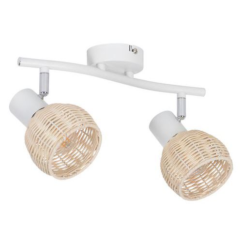 Spot Métal Calanques 2 Lumières L33 Cm Naturel Corep