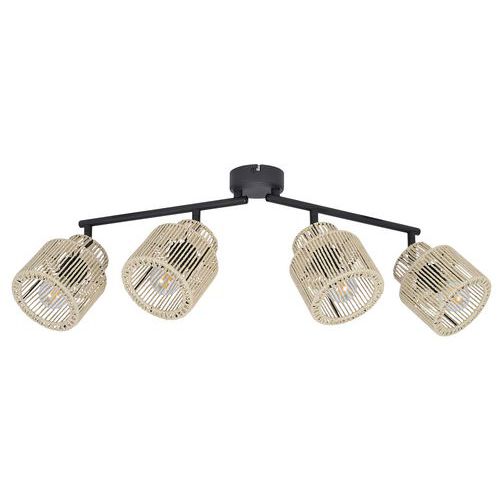 Spot Métal Cancun 4 Lumières H17 Cm Naturel Corep