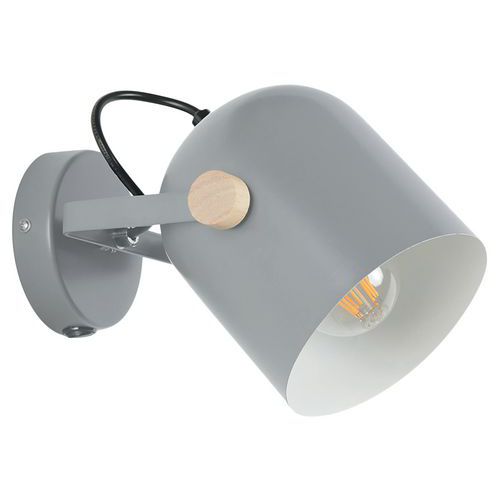 Spot Métal Ylva 1 Lumière H1750 Cm Gris Corep