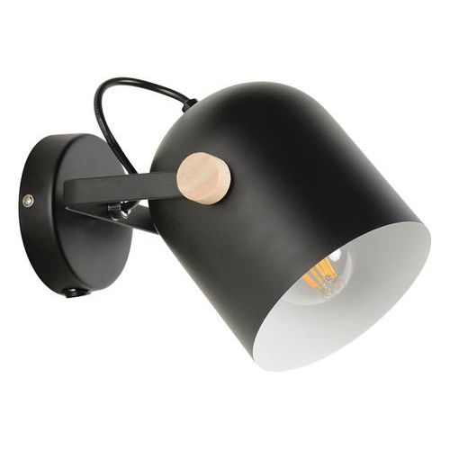 Spot Métal Ylva 1 Lumière H1750 Cm Noir Corep