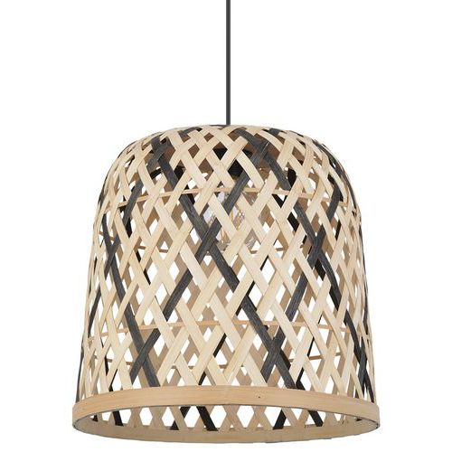 Suspension Bambou Sakura Ã˜36 Cm Naturel-noir Corep