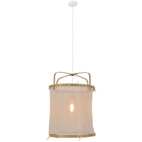 Suspension Bambou Hikari Ã˜35 Cm Naturel Corep