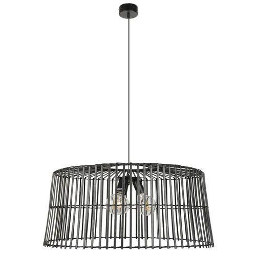 Suspension Bambou Thaya Ã˜78 Cm Noir Corep