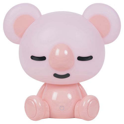 Objet Lumineux Abs Koala H26 Cm Rose Corep