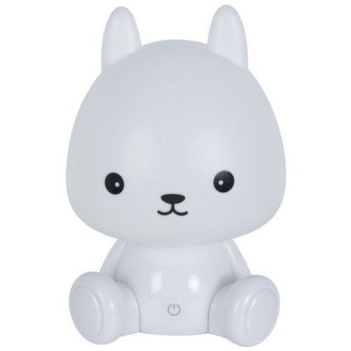 Objet Lumineux Abs Lapin H26 Cm Blanc Corep