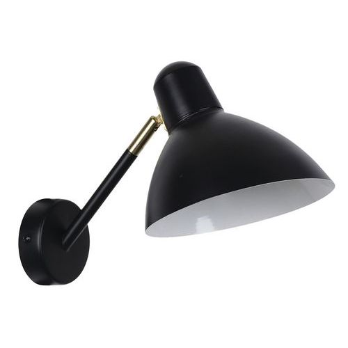 Applique Métal Marcel H19cm Noir Mat/laiton Corep